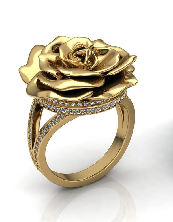 Rose ring - Rose Ring Diamond