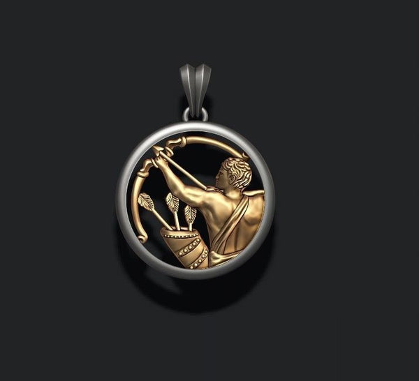 Sagittarius necklace - Zodiac sign necklace