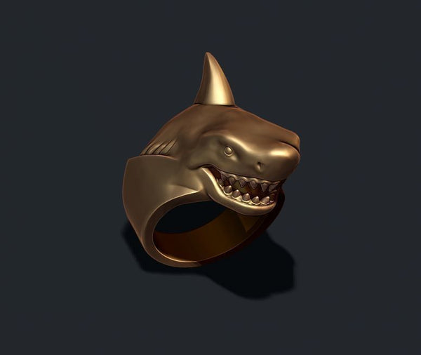 Shark Ring - Shark jaw ring