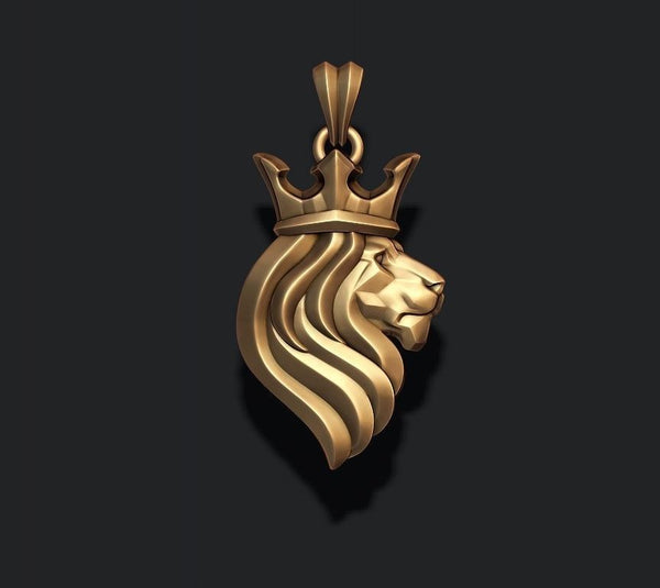 Megan Atkins Custom Listing - Lion necklaces - Lion pendant - Gold lion pendant