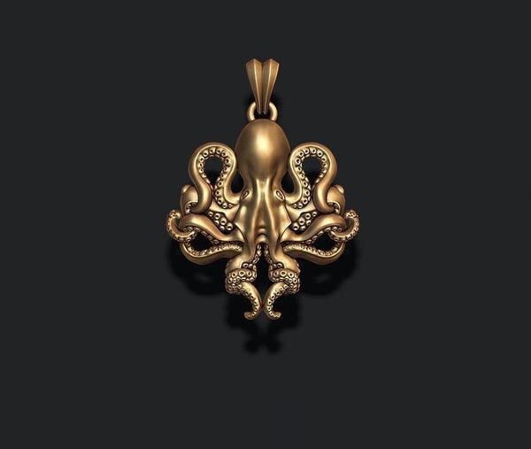 Octopus necklaces - Octopus pendant