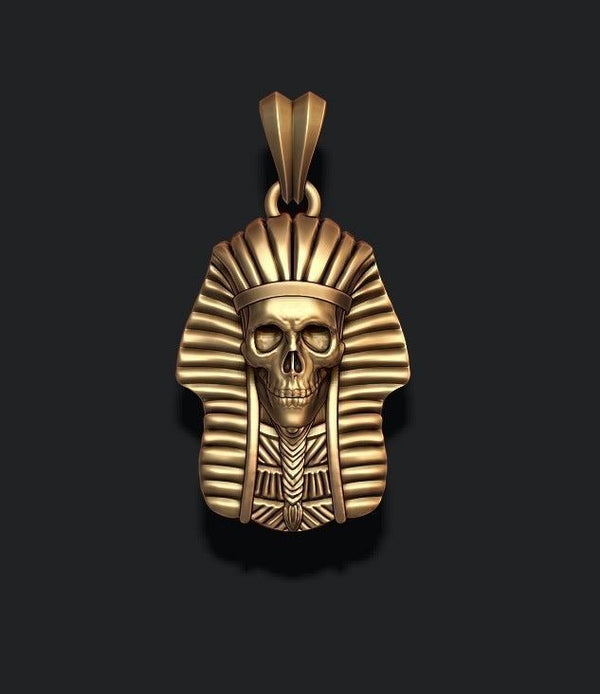 Pharaoh Necklaces - Pharaoh pendant - Skull pharaoh necklaces