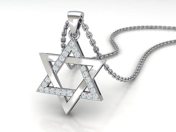 Star of David pendant - Jewish Necklace